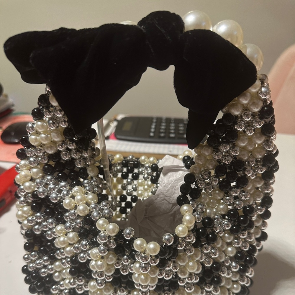 Pearl mini purse